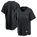 Tlead S.Diego Padres Blank Player Black Pitch Fashion Game T-shirt Stitched Jerseys