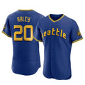 Tlead S.Mariners #20 Luke Raley Player Royal City Connect Home Limited Elite Stitched Jerseys