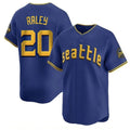 Tlead S.Mariners #20 Luke Raley Player Royal City Connect Home Limited Stitched Jerseys