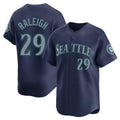 Tlead S.Mariners #29 Cal Raleigh Player Navy Home Limited Stitched Jerseys