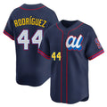 Tlead S.Mariners #44 Julio Rodriguez Player Navy American League All-Star Edition Limited Stitched Jerseys