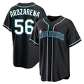 Tlead S.Mariners #56 Randy Arozarena Player Black Fashion Home Limited Stitched Jerseys