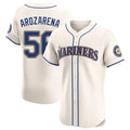 Tlead S.Mariners #56 Randy Arozarena Player Cream Home Limited Elite Stitched Jerseys