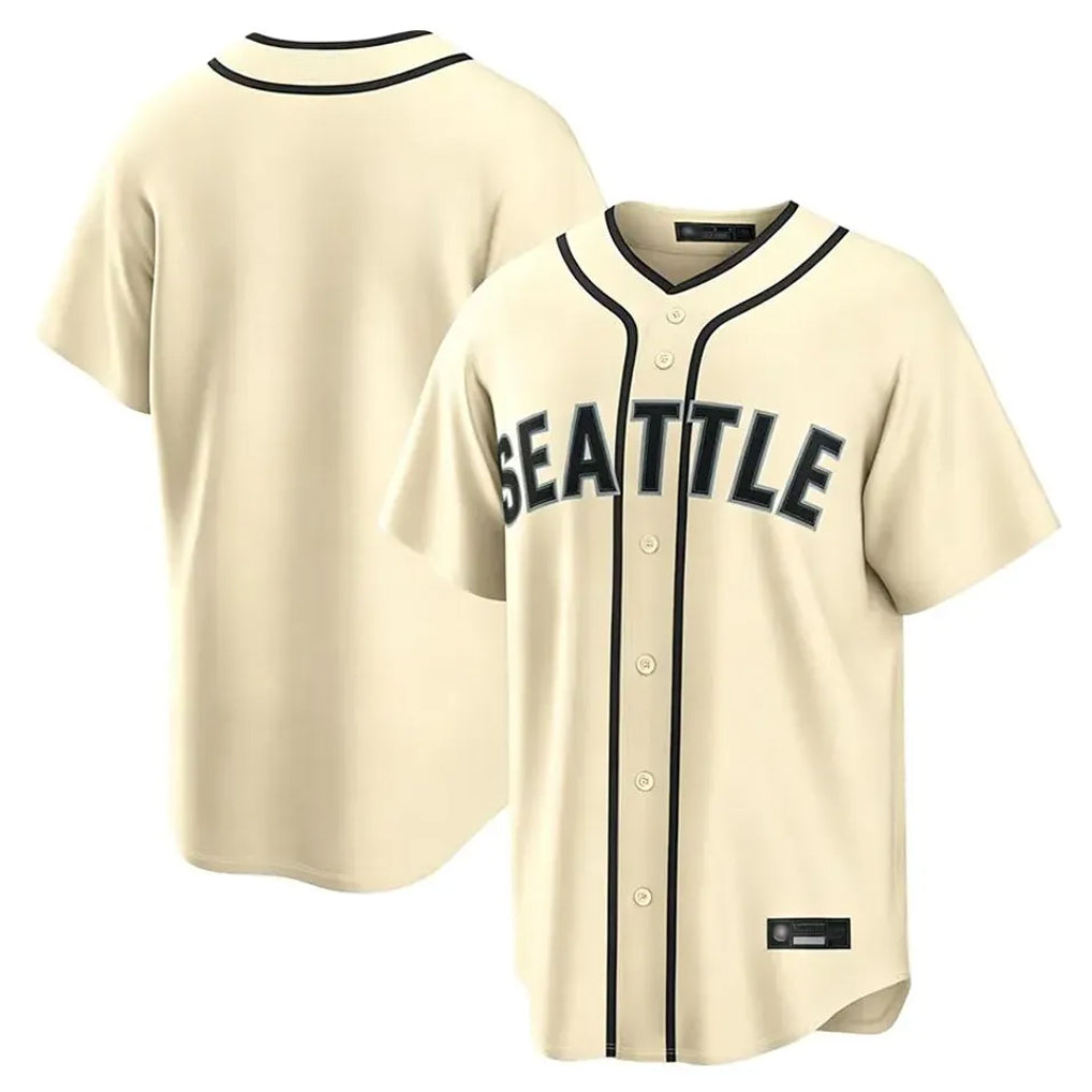Tlead S.Mariners Blank Player Cream 2026 Home Limited Stitched Jerseys