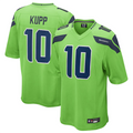 Tlead S.Seahawks #10 Cooper Kupp Player Green Game Replica Stitched Jerseys