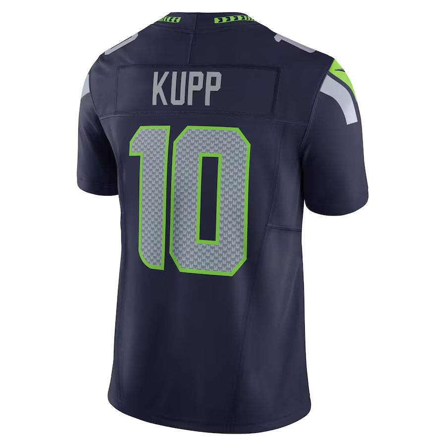 Tlead S.Seahawks #10 Cooper Kupp Player Navy Vapor F.U.S.E. Limited Stitched Jerseys