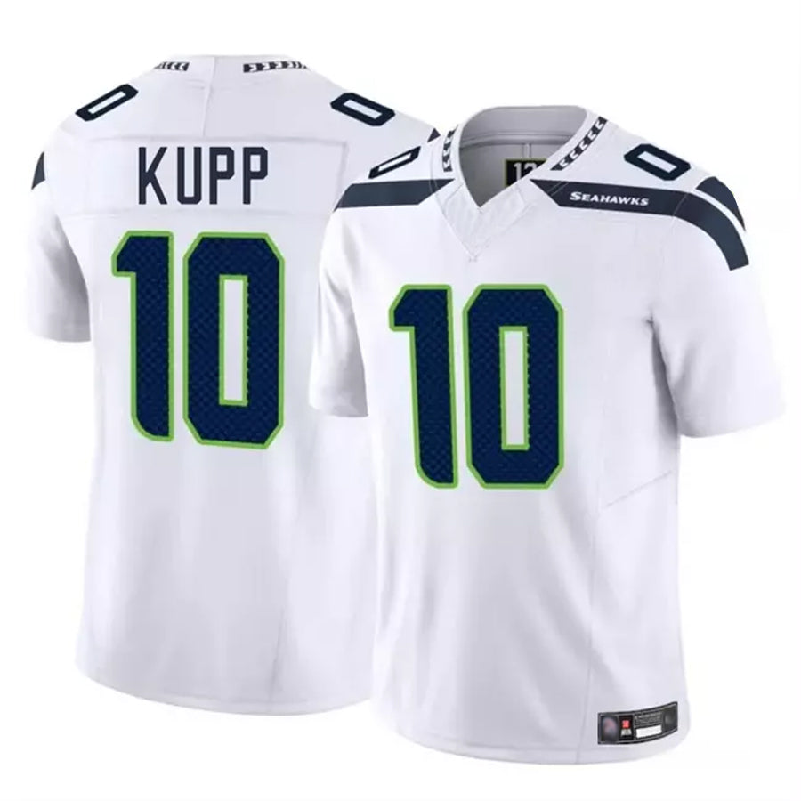 Tlead S.Seahawks #10 Cooper Kupp Player White Vapor F.U.S.E. Limited Stitched Jerseys