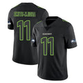 Tlead S.Seahawks #11 Jaxon Smith-Njigba Player Black Impact Limited Home Game Stitched Jerseys