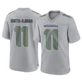 Tlead S.Seahawks #11 Jaxon Smith-Njigba Player Gray Atmosphere Fashion Home Game Stitched Jerseys