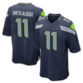 Tlead S.Seahawks #11 Jaxon Smith-Njigba Player Navy Home Game Stitched Jerseys