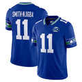 Tlead S.Seahawks #11 Jaxon Smith-Njigba Player Royal 50th Season Vapor F.U.S.E. Limited Stitched Jerseys