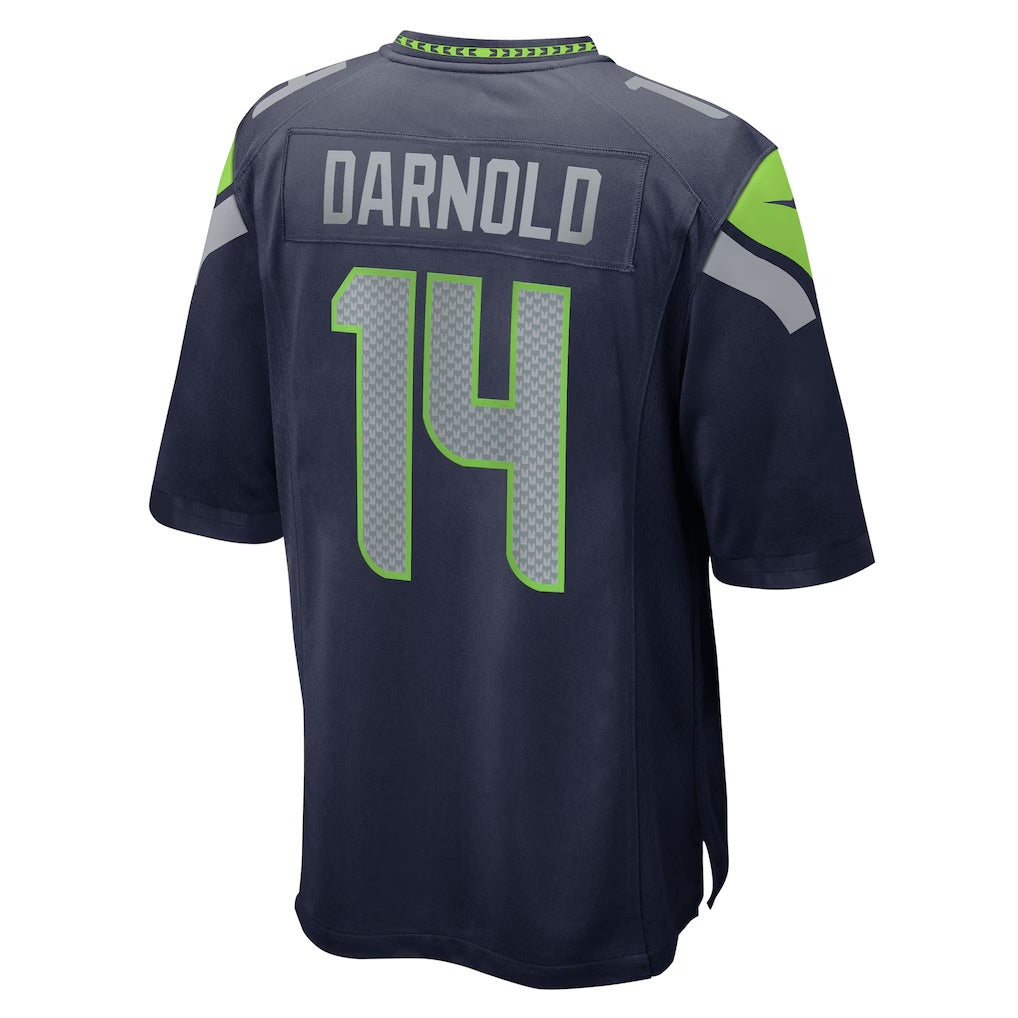 Tlead S.Seahawks #14 Sam Darnold College Navy Team Game Stitched Jerseys