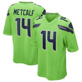 Tlead S.Seahawks #14 Sam Darnold Player Green Home Game Football Jersey