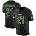 Tlead S.Seahawks #21 Devon Witherspoon Player Black Impact Limited Stitched Jerseys