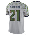 Tlead S.Seahawks #21 Devon Witherspoon Player Gray Rivalries Collection Limited Stitched Jerseys