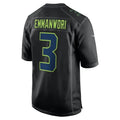 Tlead S.Seahawks #3 Nick Emmanwori Black Fashion Game Jersey