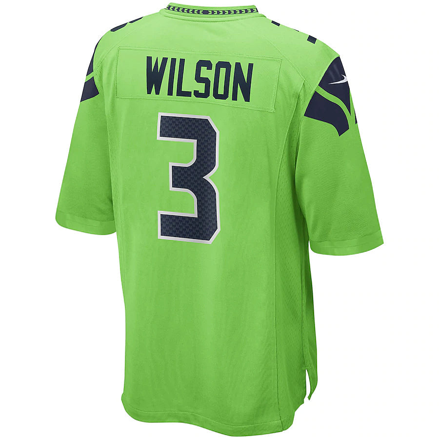 Tlead S.Seahawks #3 Nick Emmanwori Player Green Game Football Jerseys