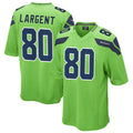 Tlead S.Seahawks #80 Steve Largent Player Green Game Stitched Jerseys