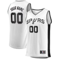 Tlead SA.Spurs Fanatics White Fast Break Custom Replica Jerseys - Association Edition