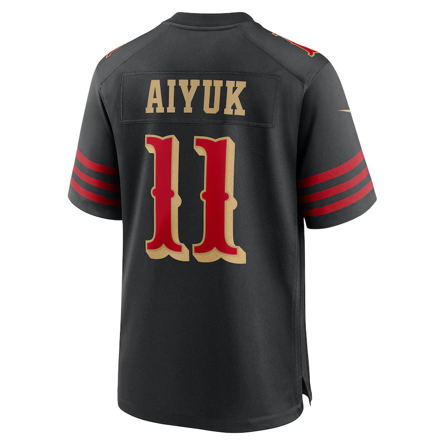 Tlead SF.49ers #11 Brandon Aiyuk 2025 Rivalries Collection Game Stitched Jerseys