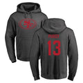 Tlead SF.49ers #13 Brock Purdy Player Anthracite Pullover Hoodies Home Game Stitched Jerseys