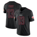 Tlead SF.49ers #13 Brock Purdy Player Black Impact Limited Home Game Stitched Jerseys