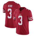 Tlead SF.49ers #3 Christian Kirk Player Red Limited Vapor Untouchable Home Game Stitched Jerseys