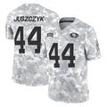 Tlead SF.49ers #44 Kyle Juszczyk Player Arctic Camo Limited Salute To Service Home Game Stitched Jerseys