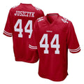 Tlead SF.49ers #44 Kyle Juszczyk Player Red Home Game Stitched Jerseys