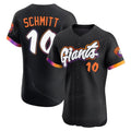 Tlead SF.Giants #10 Casey Schmitt Player Black 2025 City Connect Home Limited Elite Stitched Jerseys