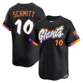 Tlead SF.Giants #10 Casey Schmitt Player Black 2025 City Connect Home Limited Stitched Jerseys