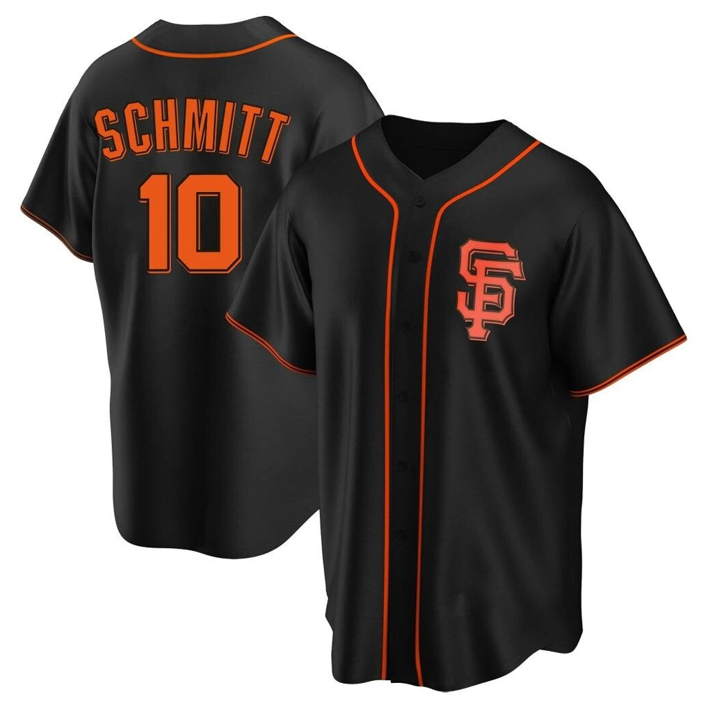 Tlead SF.Giants #10 Casey Schmitt Player  Black 2026 Home Game Stitched Jerseys