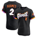 Tlead SF.Giants #2 Willy Adames Player Black 2025 City Connect Home Limited Elite Stitched Jerseys