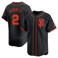 Tlead SF.Giants #2 Willy Adames Player  Black 2026 Home Limited Stitched Jerseys