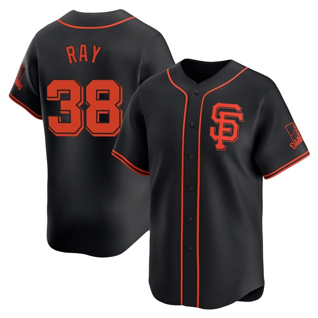 Tlead SF.Giants #38 Robbie Ray Player  Black 2026 Home Limited Stitched Jerseys