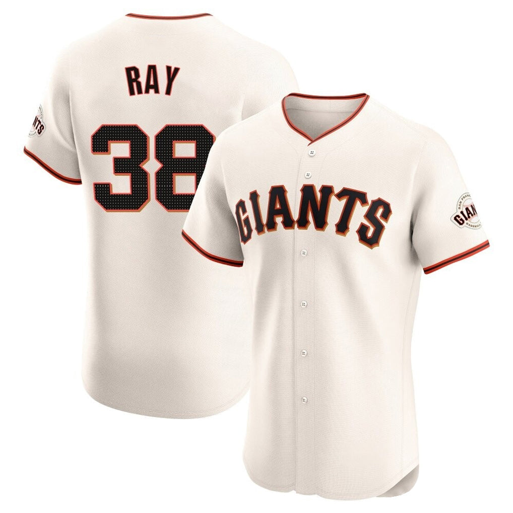 Tlead SF.Giants #38 Robbie Ray Player Cream Home Limited Elite Stitched Jerseys