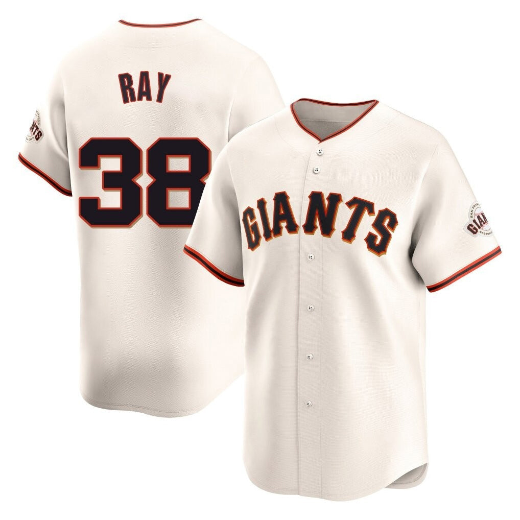 Tlead SF.Giants #38 Robbie Ray Player Cream Home Limited Stitched Jerseys