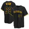 Tlead SF.Giants #62 Logan Webb Player Black Snake Skin City Limited Stitched Jerseys