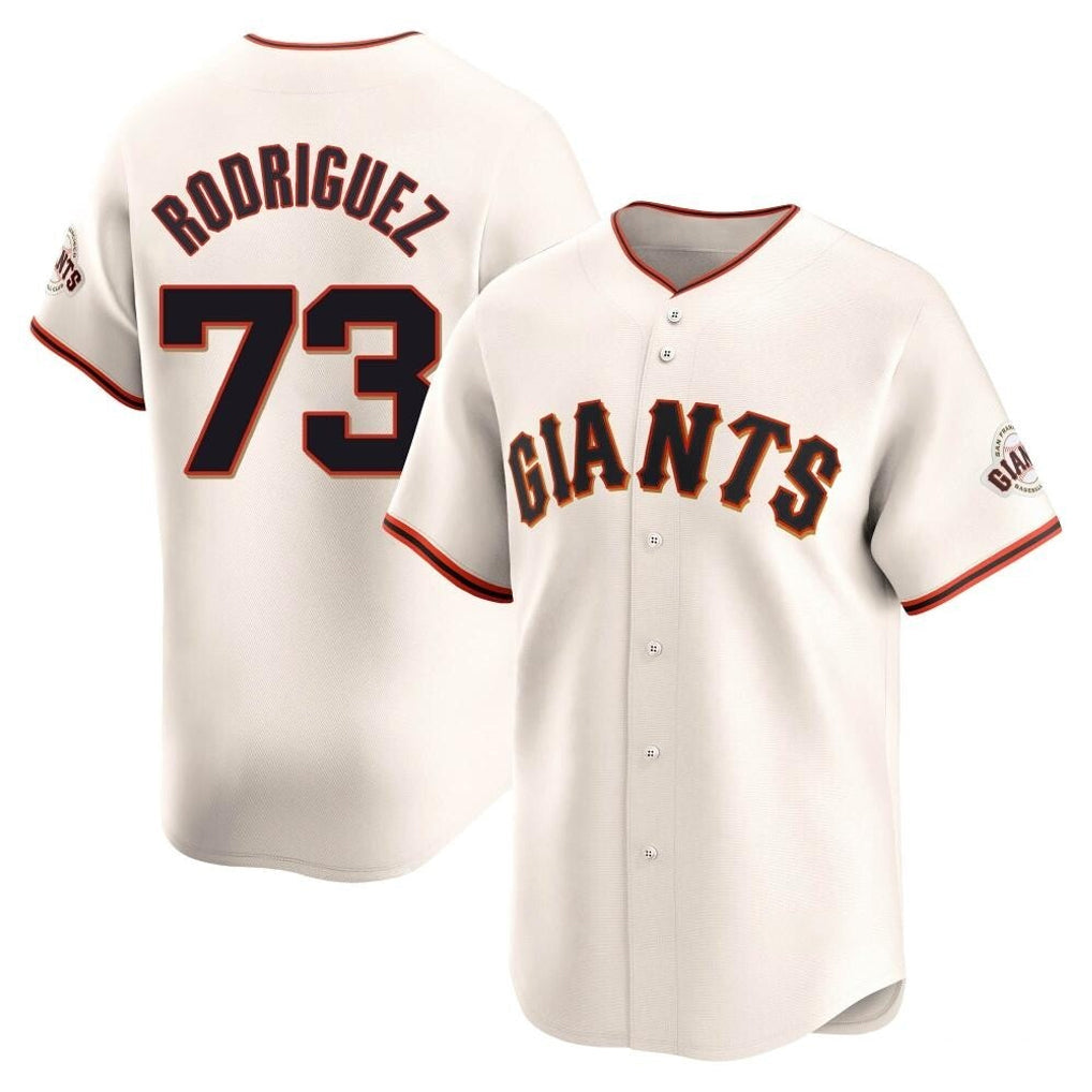 Tlead SF.Giants #73 Randy Rodriguez Player Cream Home Limited Stitched Jerseys