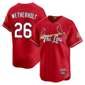 Tlead St. Louis Cardinals #26 JJ Wetherholt Player Red City Connect Limited Stitched Jerseys