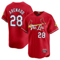Tlead St. Louis Cardinals #28 Nolan Arenado Player Red City Connect Limited Stitched Jerseys