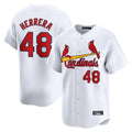 Tlead St. Louis Cardinals #48 Ivan Herrera Player White Home Limited Stitched Jerseys