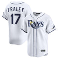 Tlead TB.Rays #17 Jake Fraley Player White Home Limited Stitched Jerseys