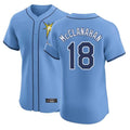 Tlead TB.Rays #18 Shane McClanahan Player Light Blue Home Limited Stitched Jerseys