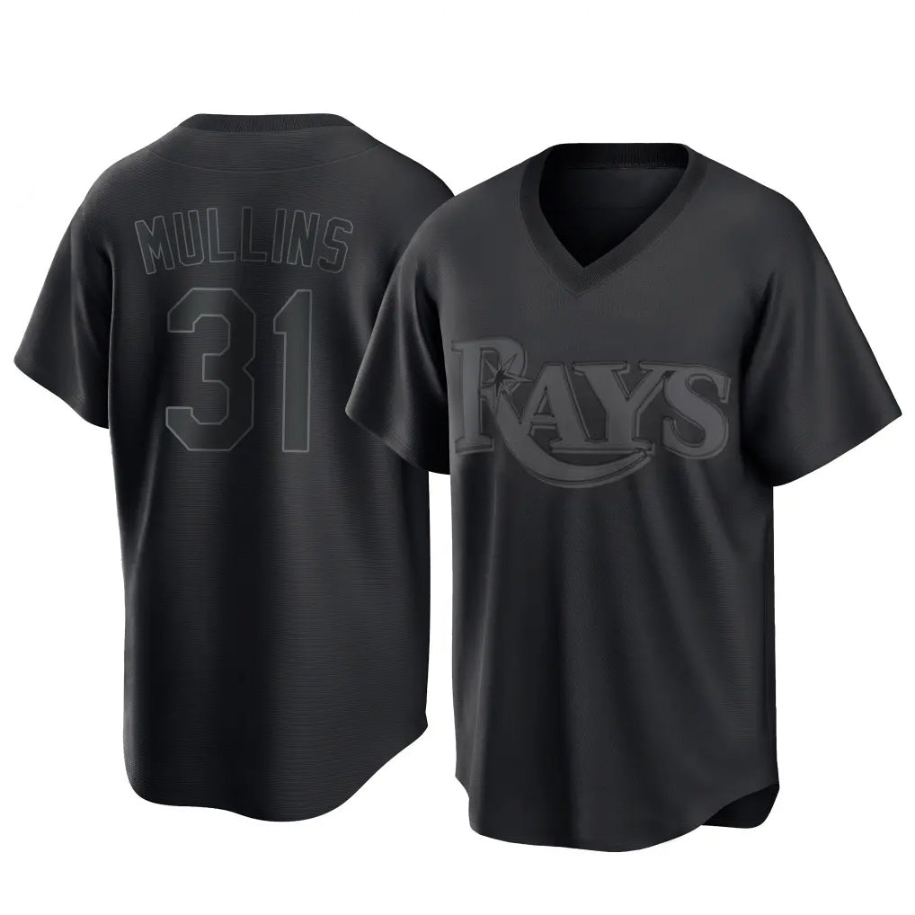 Tlead TB.Rays #31 Cedric Mullins Player Black Home Game Stitched Jerseys