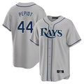 Tlead TB.Rays #44 Ryan Pepiot Player Gray Home Limited Stitched Jerseys