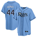 Tlead TB.Rays #44 Ryan Pepiot Player Light Blue Home Limited Stitched Jerseys