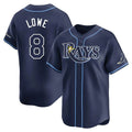 Tlead TB.Rays #8 Brandon Lowe Player Navy Home Limited Stitched Jerseys