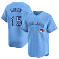 Tlead T.Blue Jays #15 Chad Green Player Blue Home Limited Stitched Jerseys