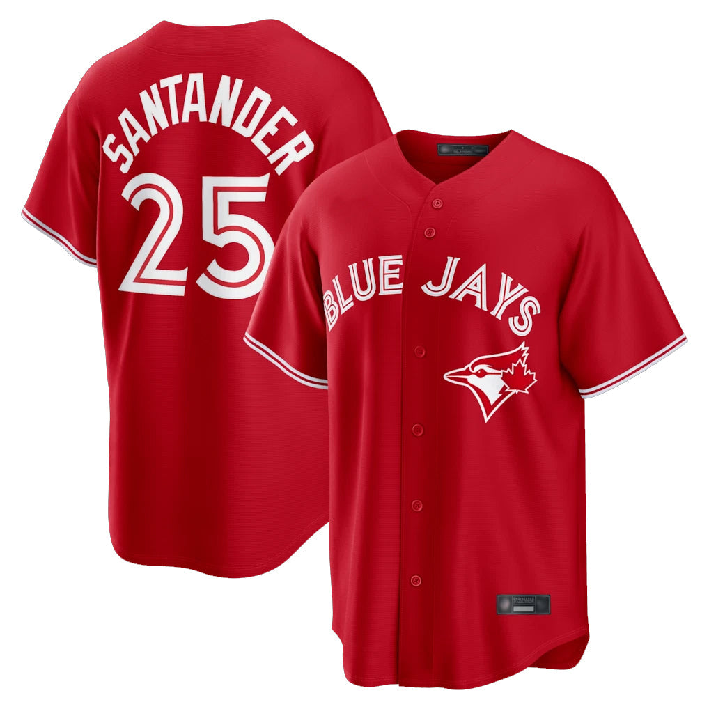 Tlead T.Blue Jays #25 Anthony Santander Player Red Home Limited Stitched Jerseys
